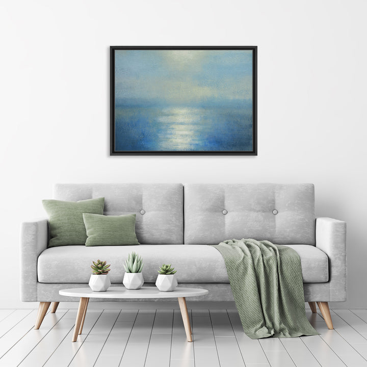 Coastal Sunrise Framed Canvas Wall Art