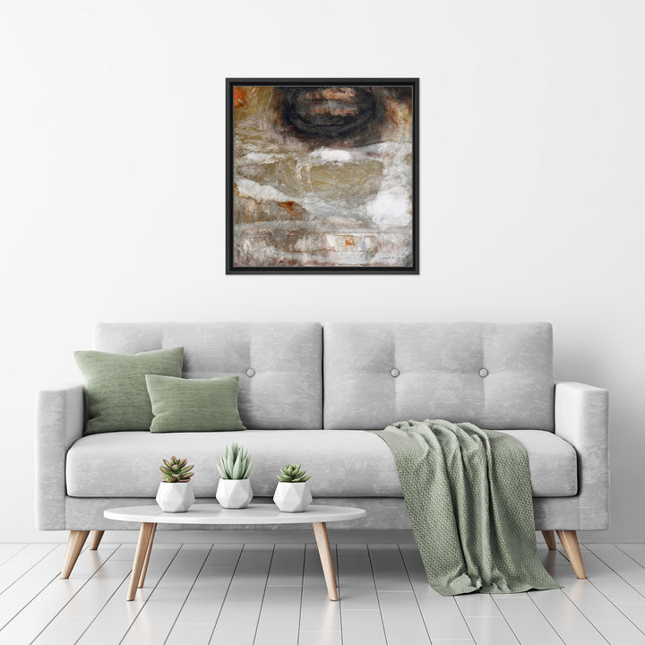 Oxide II Framed Canvas Wall Art