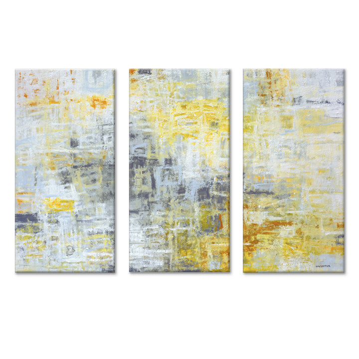 Joy Within' 3 Piece Wrapped Canvas Wall Art Set