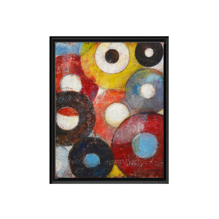 Circumstantial I Framed Canvas Wall Art