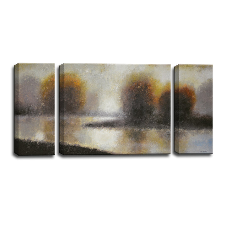 Bailey's Creek I/II/III' 3-Piece Wrapped Canvas Wall Art Set