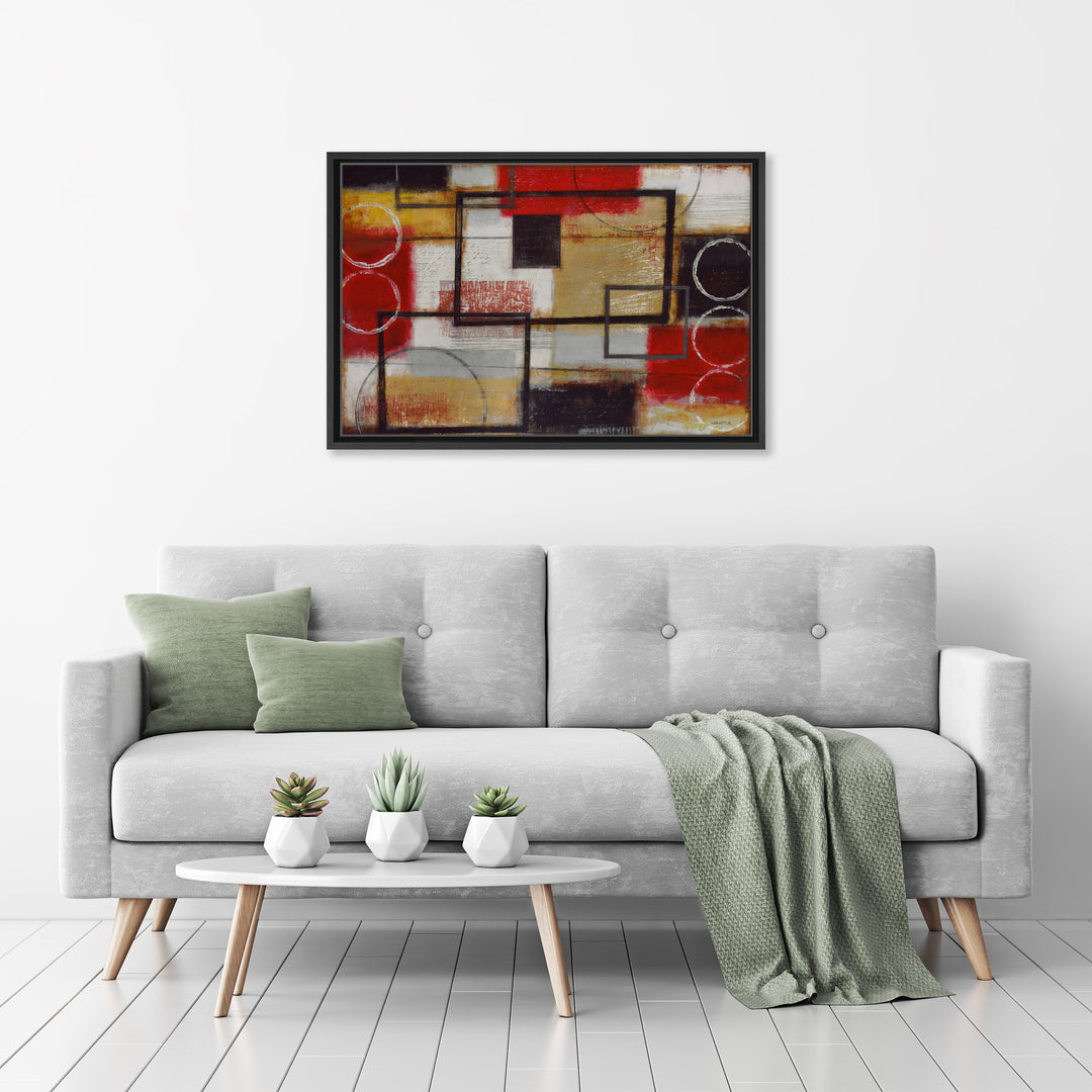 Energized Framed Canvas Wall Art