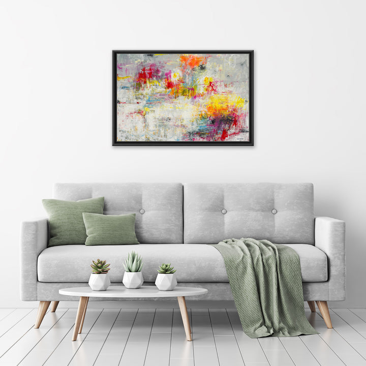 Day in the Sun Framed Canvas Wall Art