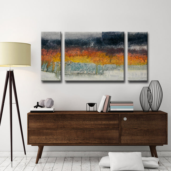 'Dream Fields' 3 Piece Wrapped Canvas Wall Art Set