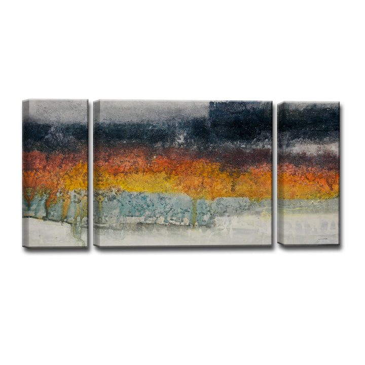 'Dream Fields' 3 Piece Wrapped Canvas Wall Art Set