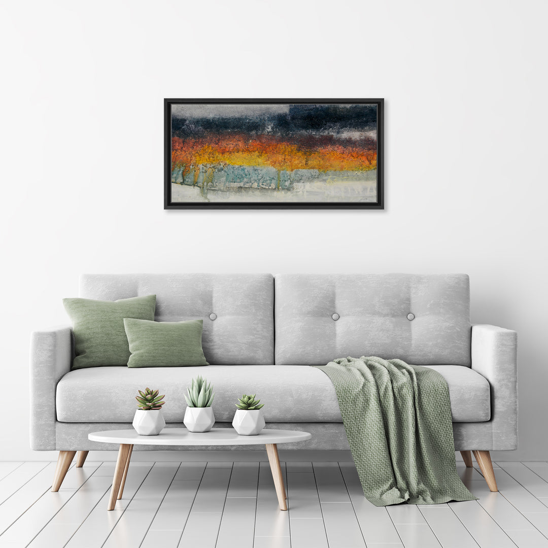 Dream Fields Framed Canvas Wall Art