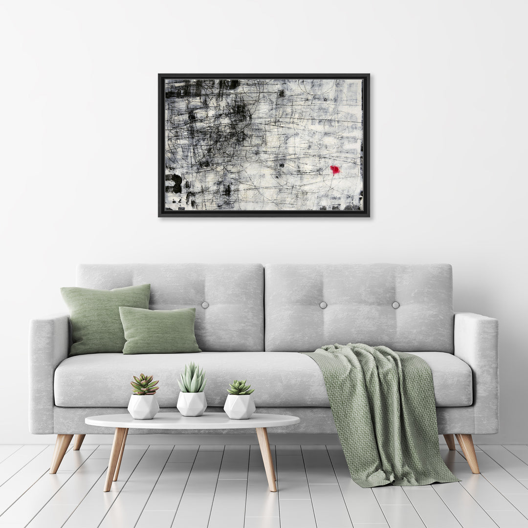 Forgiven Framed Canvas Wall Art