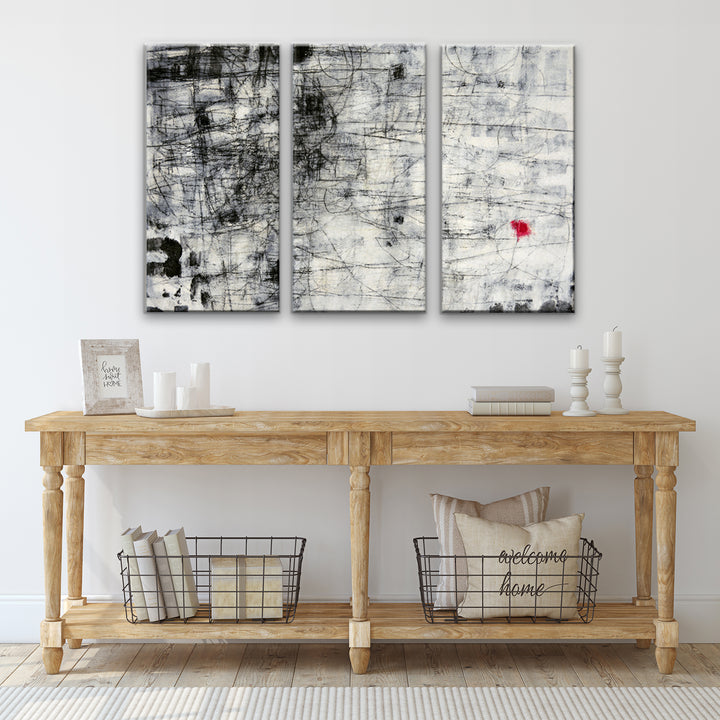 Forgiven' 3 Piece Wrapped Canvas Wall Art Set