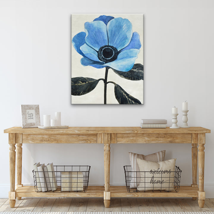 'Graceful Poppy III' Wrapped Canvas Wall Art