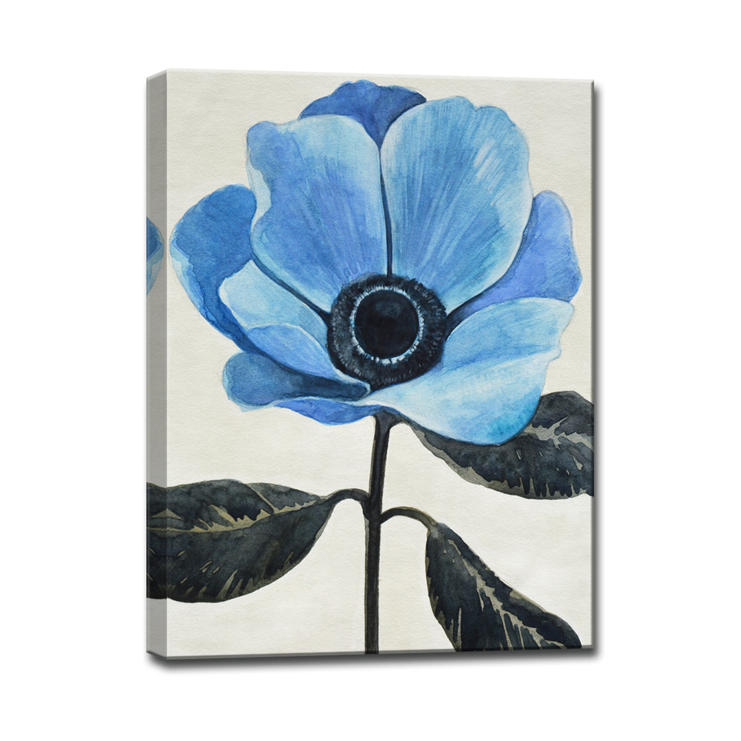 'Graceful Poppy III' Wrapped Canvas Wall Art