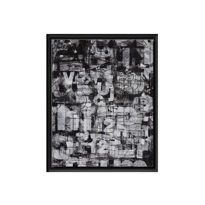 Street Wise I Framed Canvas Wall Art