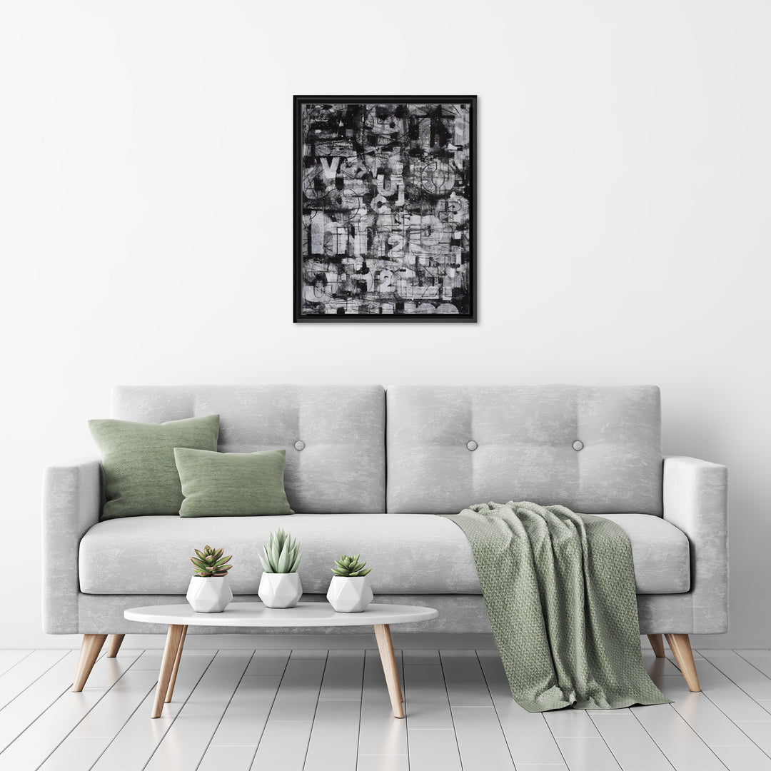 Street Wise I Framed Canvas Wall Art