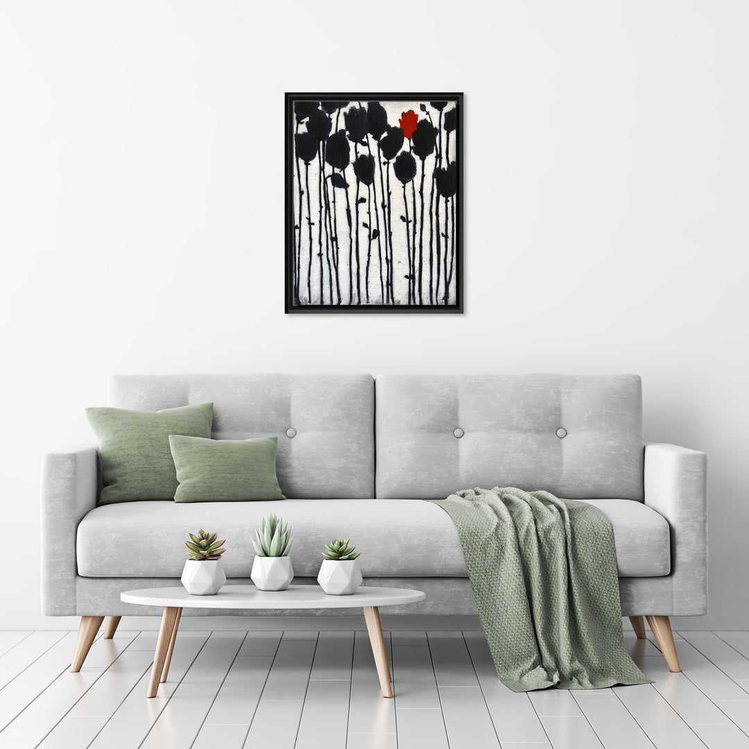 Confidence Framed Canvas Wall Art