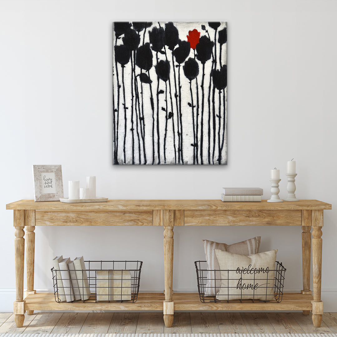 'Confidence' Wrapped Canvas Wall Art
