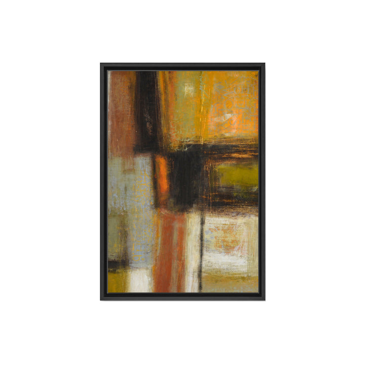 New Earth I Framed Canvas Wall Art