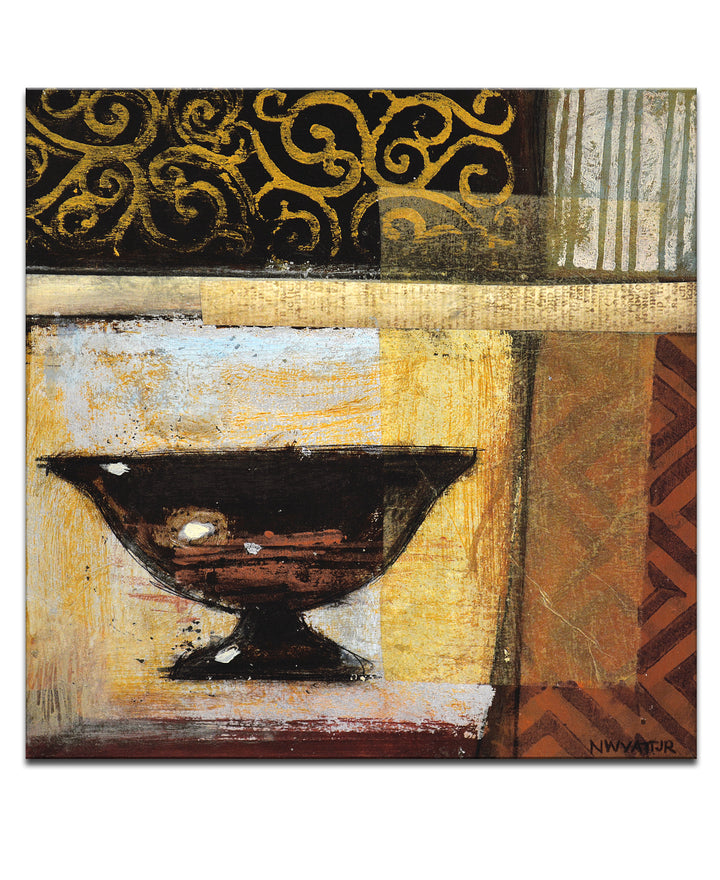 'Ancient Urn II' Wrapped Canvas Wall Art