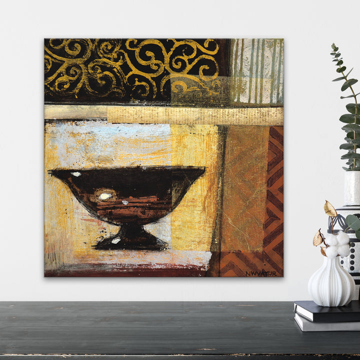 'Ancient Urn II' Wrapped Canvas Wall Art