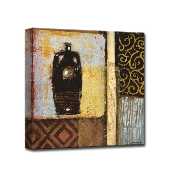 'Ancient Urn III' Wrapped Canvas Wall Art