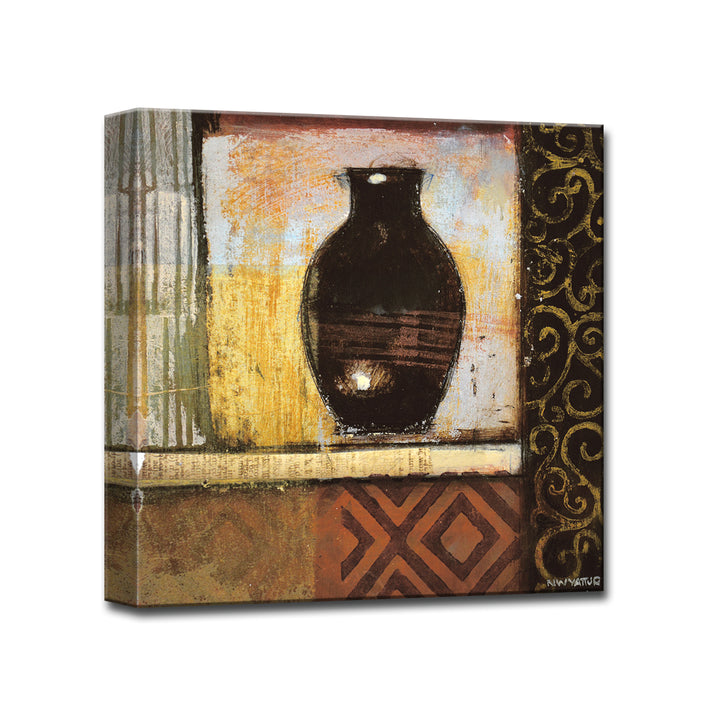 'Ancient Urn IV' Wrapped Canvas Wall Art