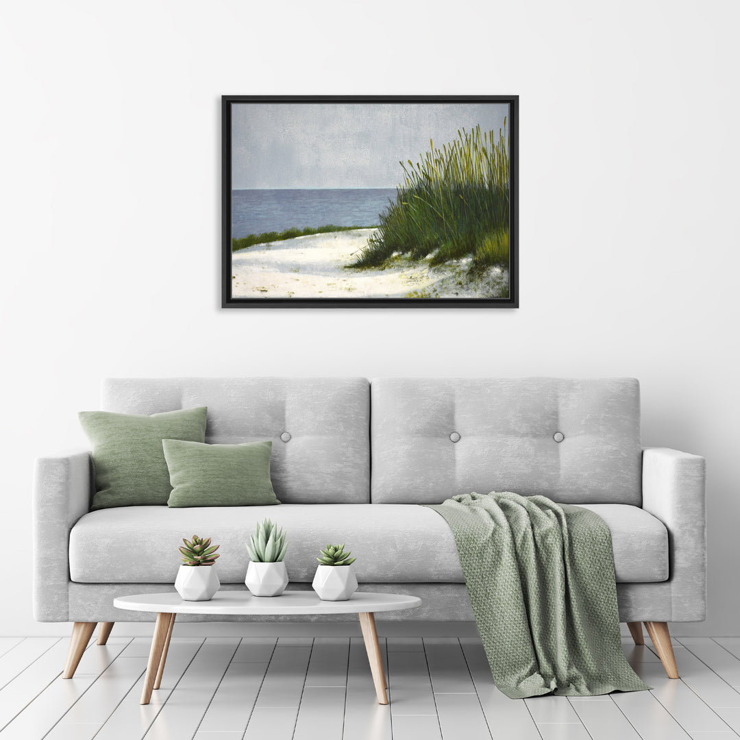 White Sands Framed Canvas Wall Art