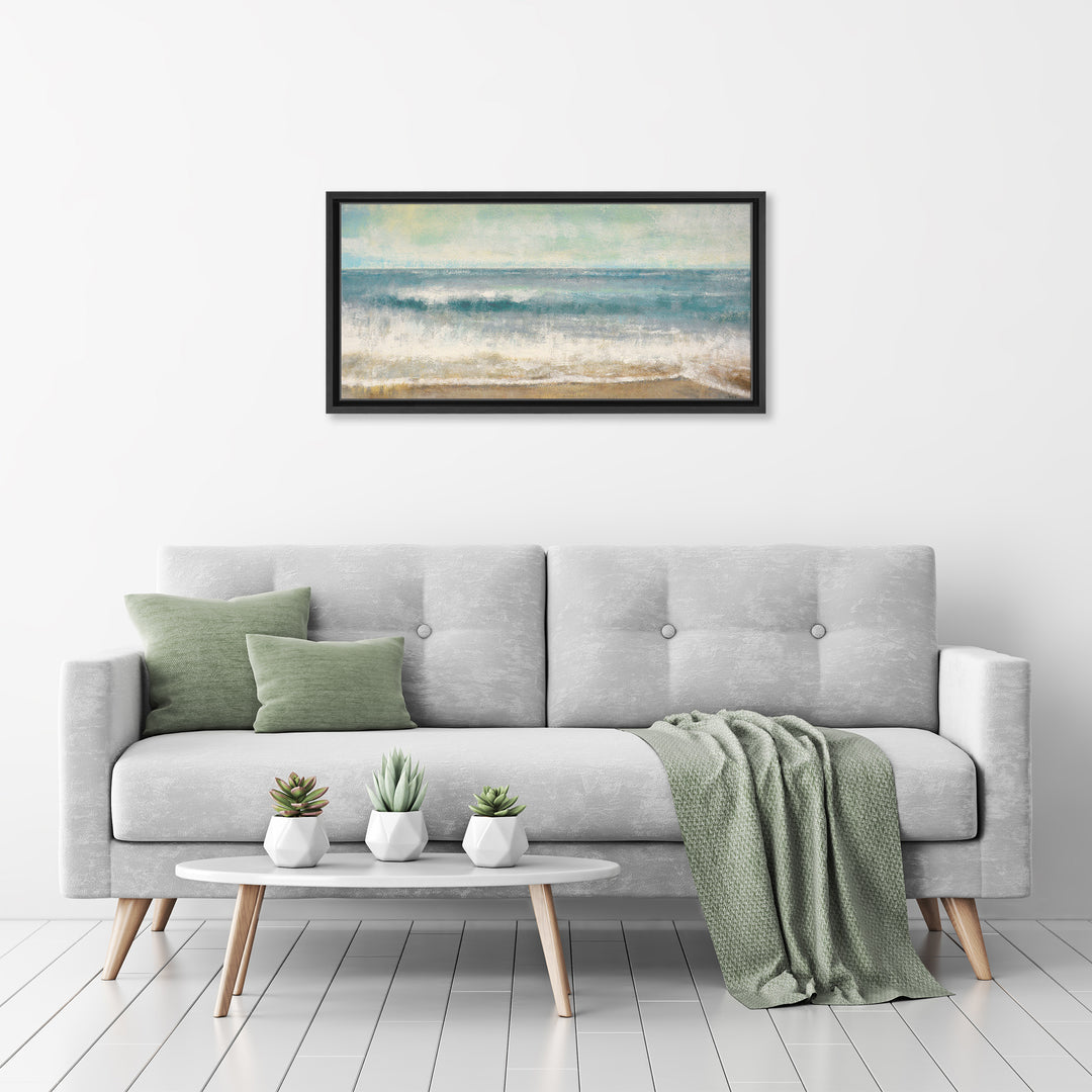 Beach Memories Framed Canvas Wall Art
