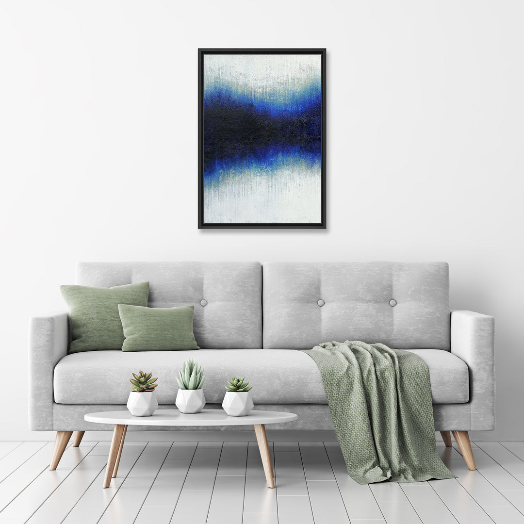 Currents Framed Canvas Wall Art
