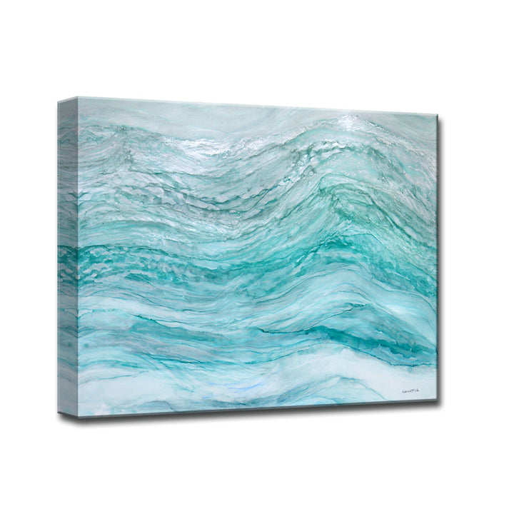 'Neptune's Fury' Wrapped Canvas Wall Art