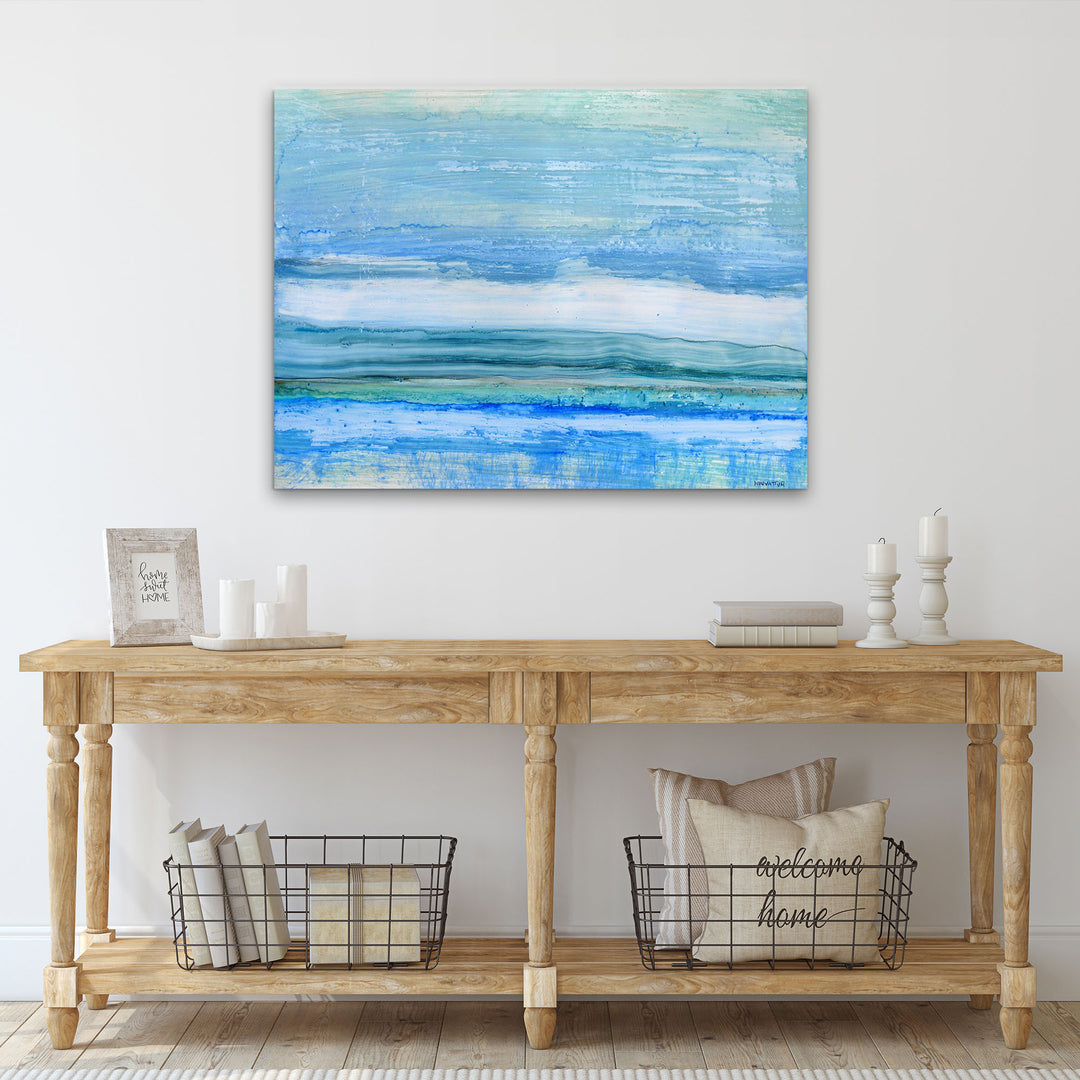 'Eastern Shores' Wrapped Canvas Wall Art