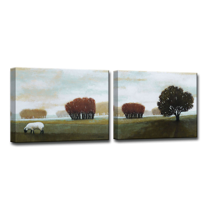Peace' Wrapped Canvas Wall Art Set