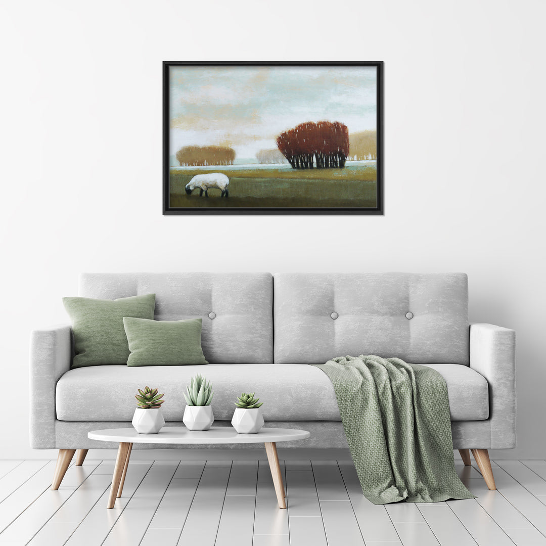 Peace I Framed Canvas Wall Art