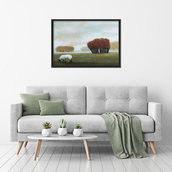 Peace I Framed Canvas Wall Art