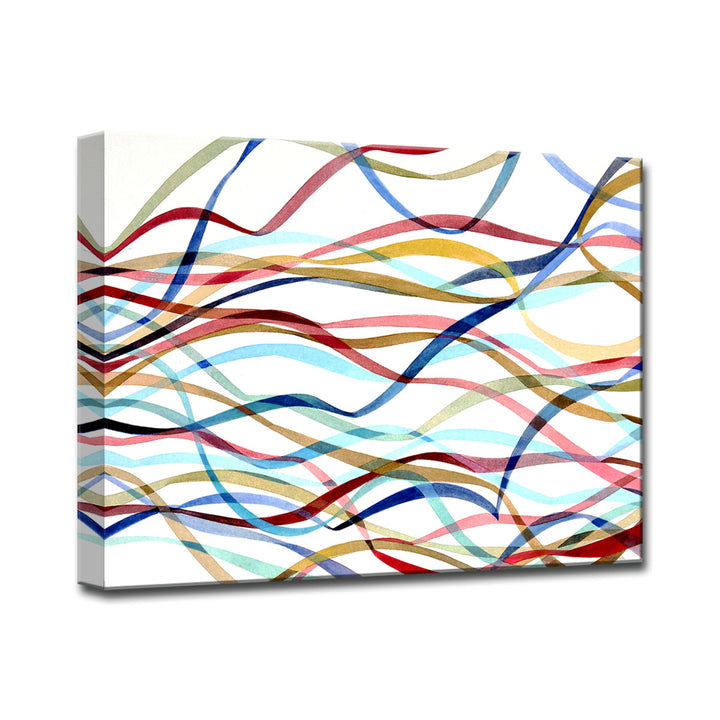 'Streamers' Wrapped Canvas Wall Art