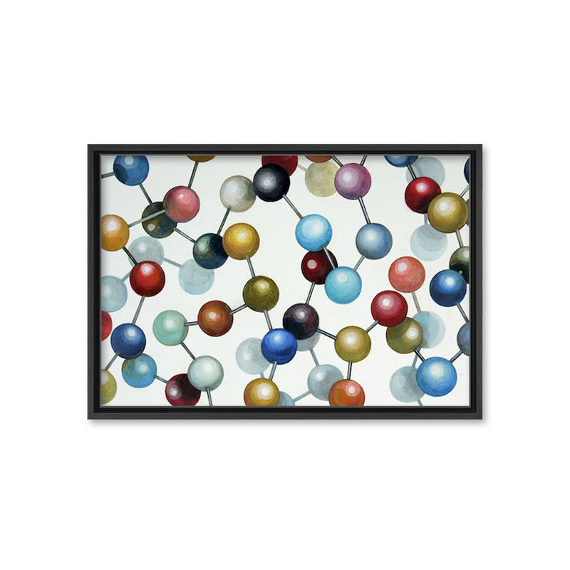 Structure Framed Canvas Wall Art