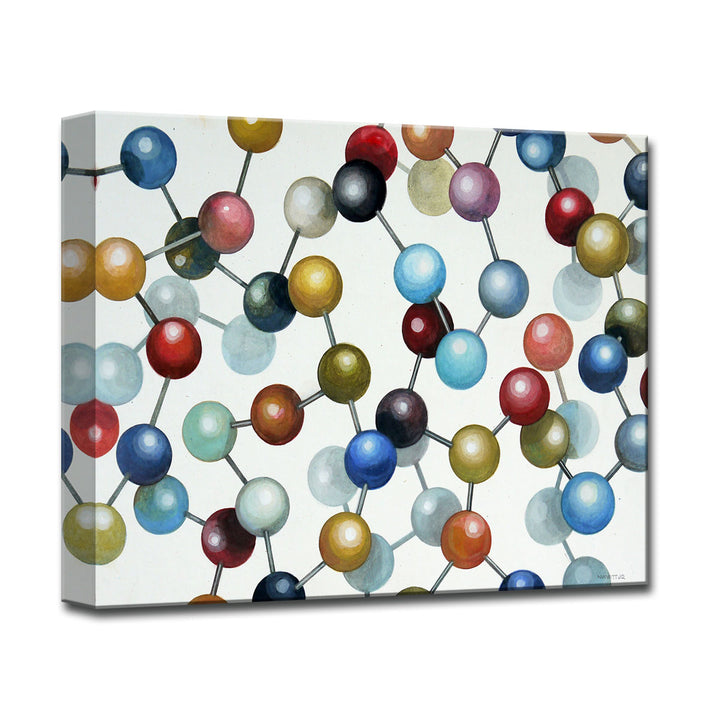 'Structure' Wrapped Canvas Wall Art