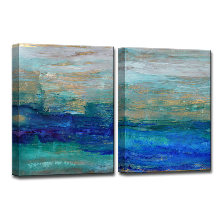 Sea Spray' Wrapped Canvas Wall Art Set