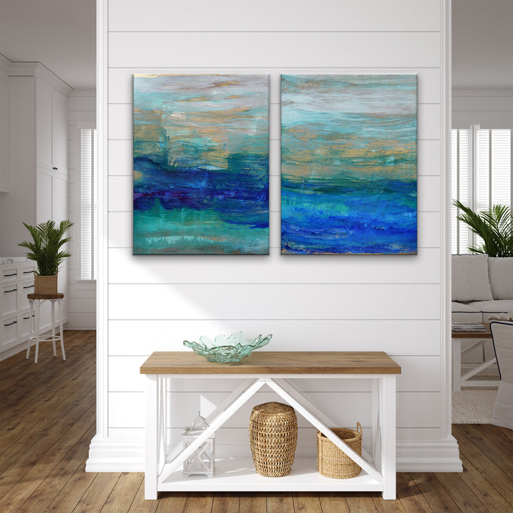 Sea Spray' Wrapped Canvas Wall Art Set