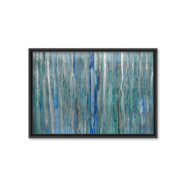 Arctic Rain Framed Canvas Wall Art