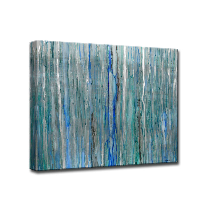 'Arctic Rain' Wrapped Canvas Wall Art