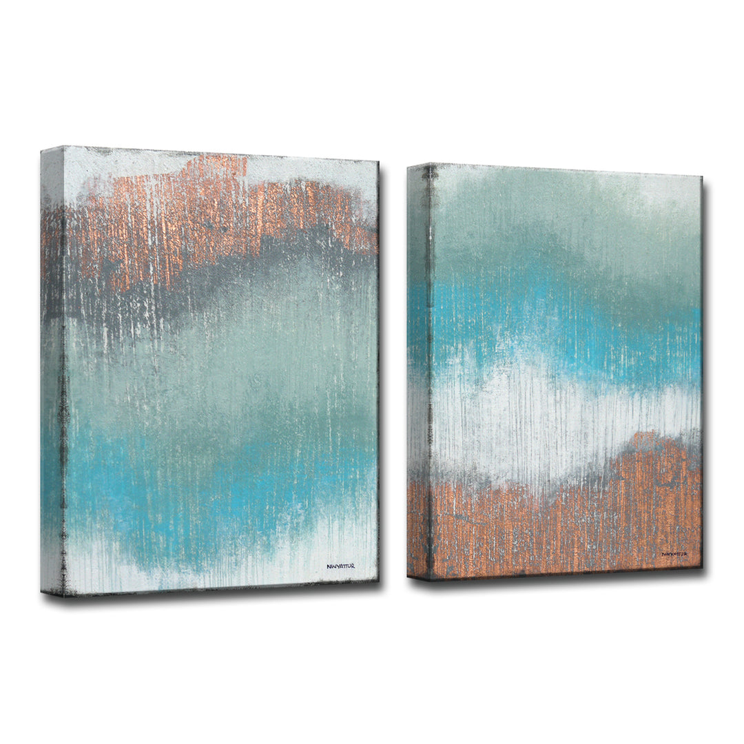 Heron Point I/II' Wrapped Canvas Wall Art