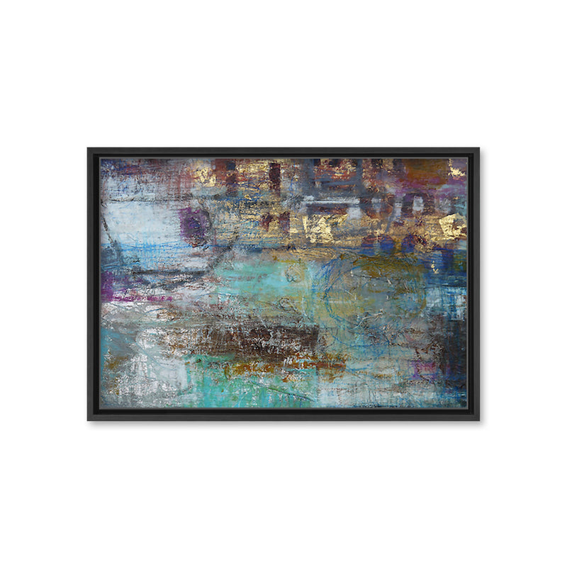Beauty in Decay Framed Canvas Wall Art