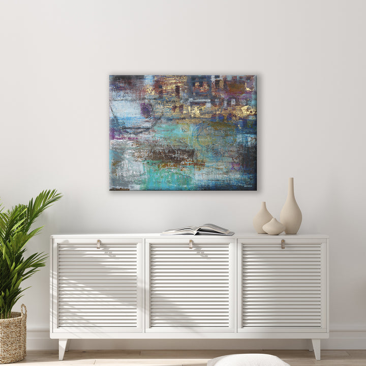 'Beauty in Decay' Wrapped Canvas Wall Art