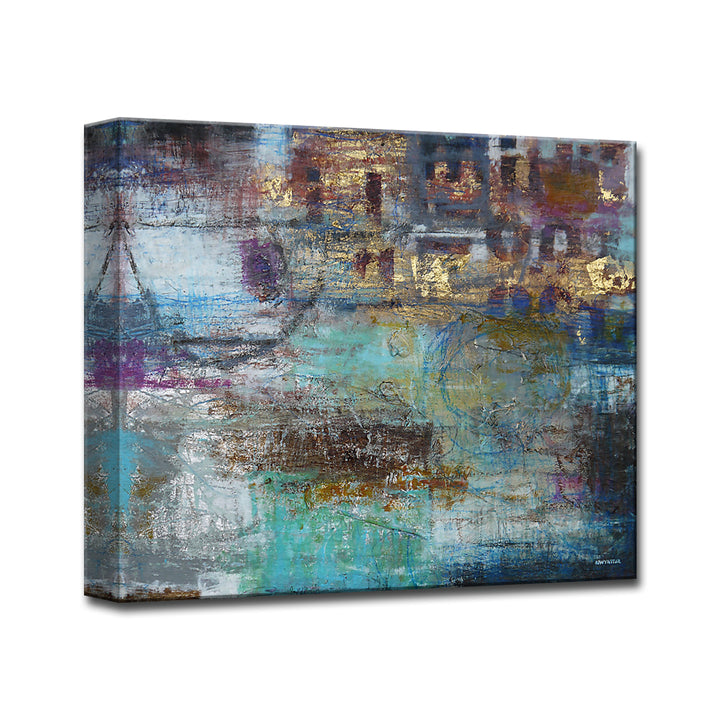 'Beauty in Decay' Wrapped Canvas Wall Art