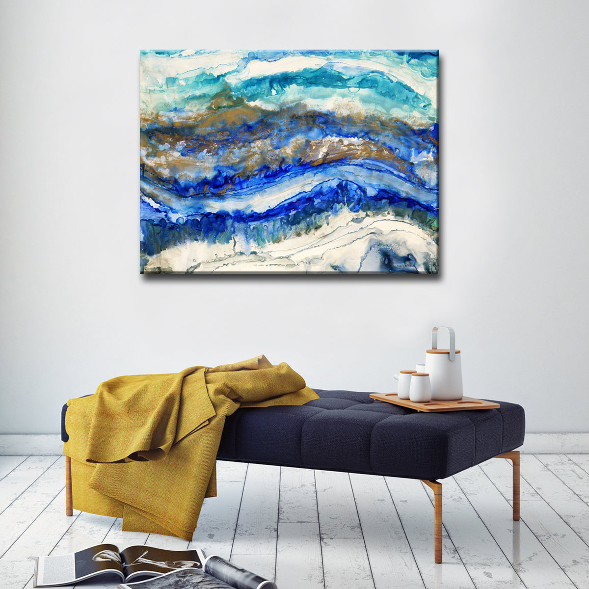 'Sea Jewels' Wrapped Canvas Wall Art – Ready2HangArt