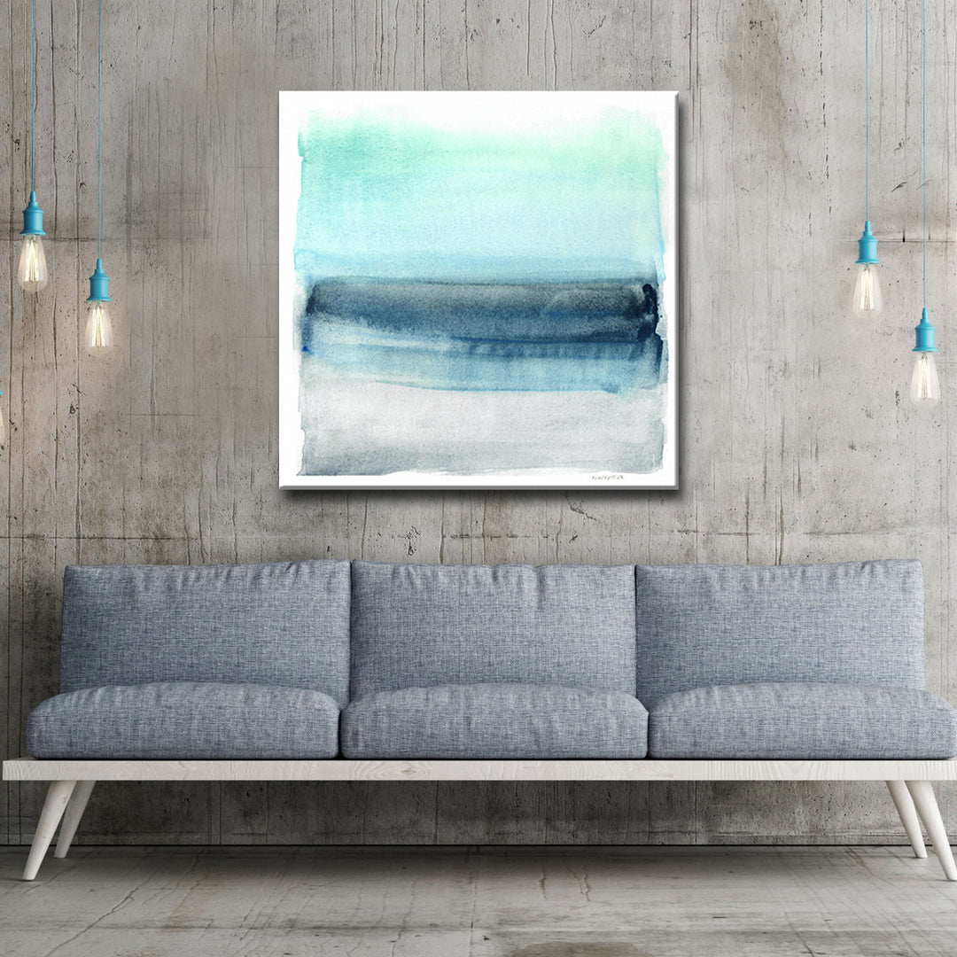 'Linear Energy I' Wrapped Canvas Wall Art