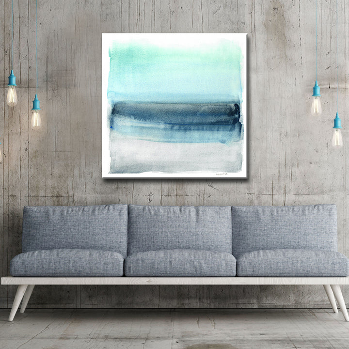 'Linear Energy I' Wrapped Canvas Wall Art