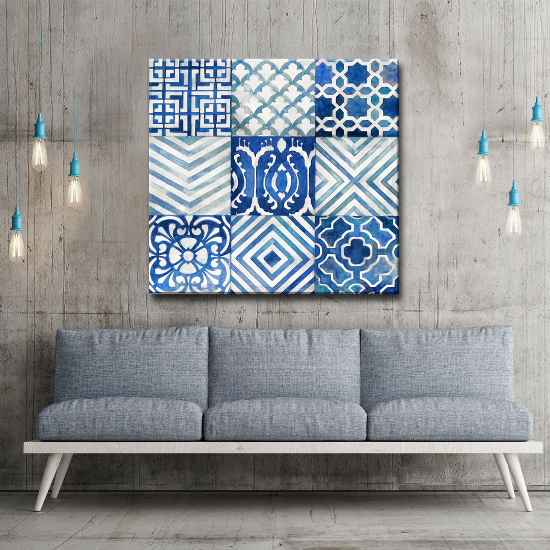 'Ocean Couture' Wrapped Canvas Wall Art