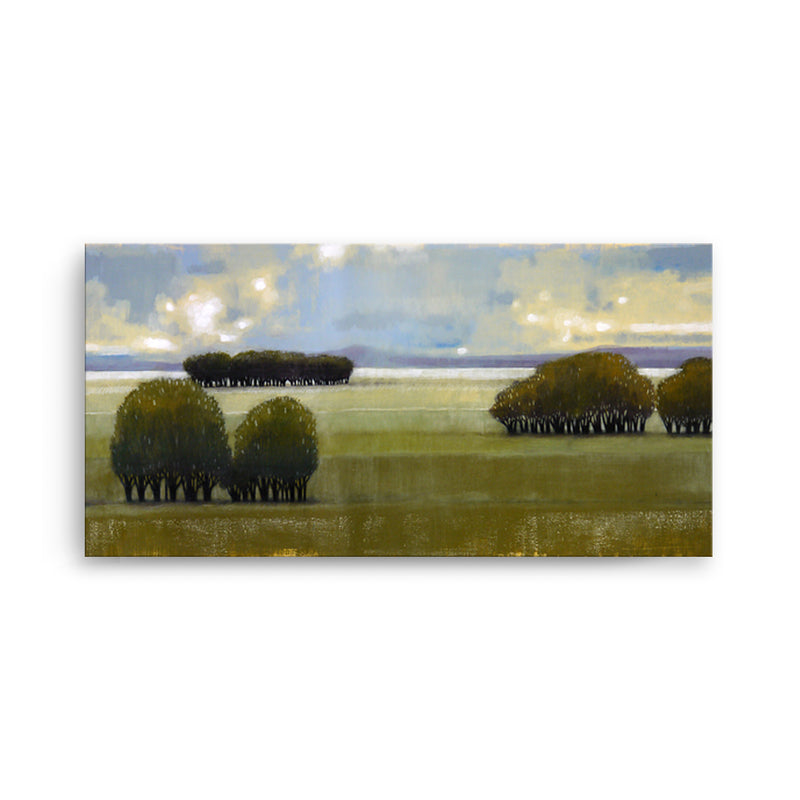 'Nice Green I' Wrapped Canvas Wall Art