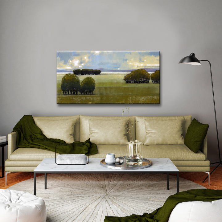 'Nice Green I' Wrapped Canvas Wall Art