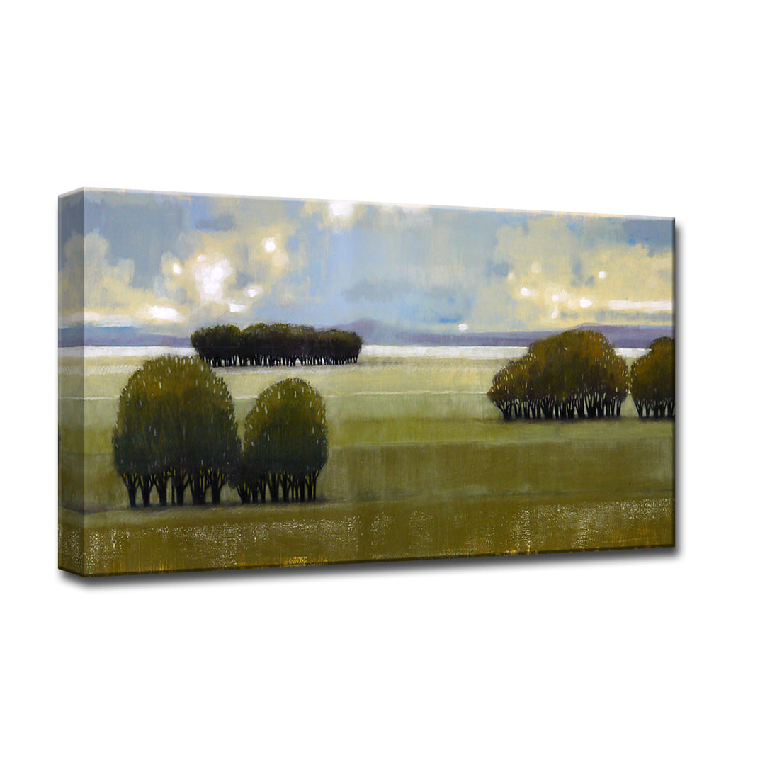 'Nice Green I' Wrapped Canvas Wall Art