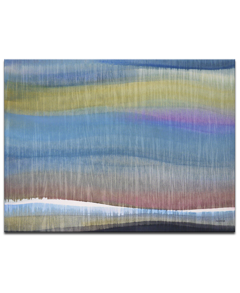 'Painted Horizon' Wrapped Canvas Wall Art